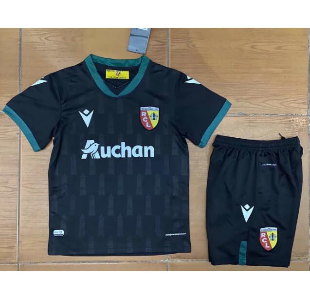 Kids RC Lens Away Soccer Kits Shirt with Shorts 2020/21